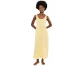 Ночная рубашка Hanro Cotton Deluxe Long Tank из мерсеризованного хлопка