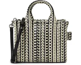 Сумка кроссбоди Marc Jacobs The Monogram Leather Crossbody Tote Bag с монограммой