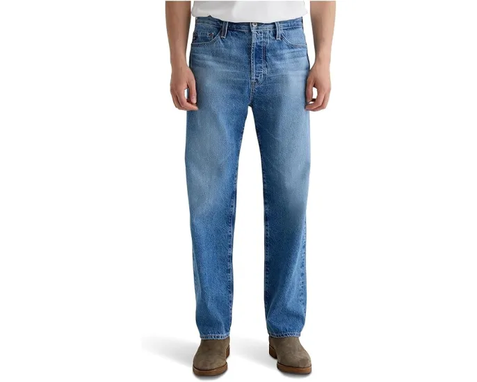 Джинсы Felix Vintage Straight от AG Jeans с застёжкой на пуговицах