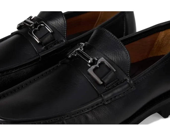 Ботинки Rocky из итальянской кожи с декоративной пряжкой и резиновой подошвой Bruno Magli