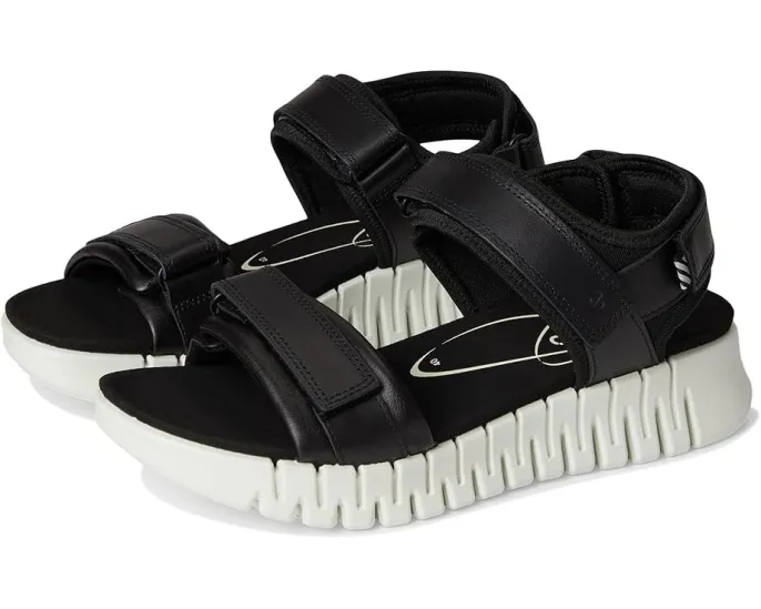 Сандалии ECCO Gruuv Sol с тройным ремешком и технологией FLUIDFORM