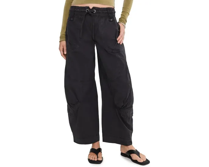 Штаны Free People Onset Parachute со свободным силуэтом