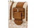 Сумка-сатчел Mod Small Hallie от Brahmin с бамбуковыми ручками