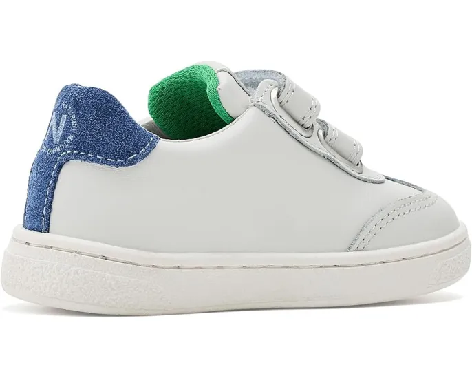 Кроссовки Naturino Marves Low Vl с кожаным верхом и двойной застежкой липучкой