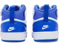 Детские кроссовки Nike Court Borough Mid 2 с застежкой на липучке из кожи