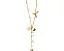 Кулон Y-образный Golden Bloom от Kate Spade New York с цветочным мотивом