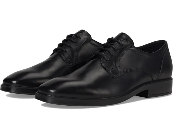Оксфорды ECCO Milan Plain Toe с перфорацией и технологией ECFS