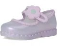 Балетки Hip Ballerina с аппликацией цветка и липучкой Mini Melissa