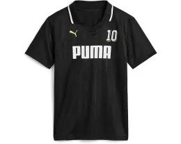 Puma Polo Showtime Pique с принтом Soccer 2026 для детей старшего возраста