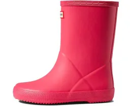 Детские резиновые сапоги Hunter Kids First Classic с плоской подошвой для первых луж