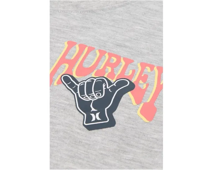 Футболка Hurley Kids You Pelican с коротким рукавом и морским принтом