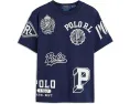 Детская футболка Polo Ralph Lauren Big Fit с графическим принтом