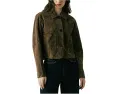 Blank NYC Real Suede укороченный блейзер из мягкой замши