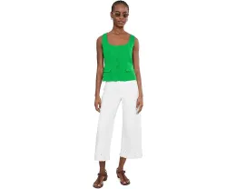 Джинсы Liverpool Los Angeles Petite с вышивкой Stride Crop Wide Leg Inseam 24