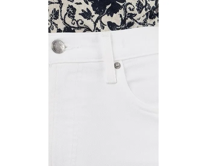 Джинсы Madewell The Stretch Flare Crop с расклешенным низом и укороченной длиной в цвете Tile White