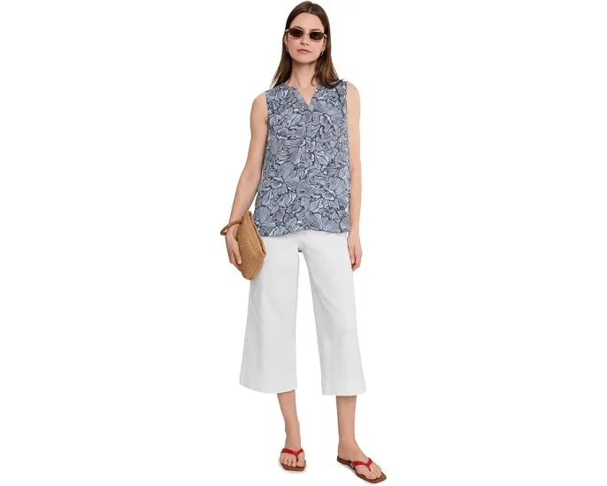 Джинсы-капри NYDJ Brigitte с широкими штанинами