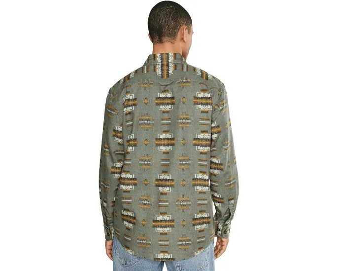Рубашка Pendleton Tanner Twill с длинным рукавом и накладными карманами