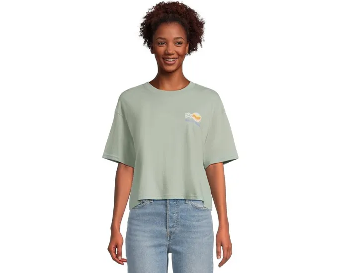 Футболка Waves Skimmer свободного кроя с принтом