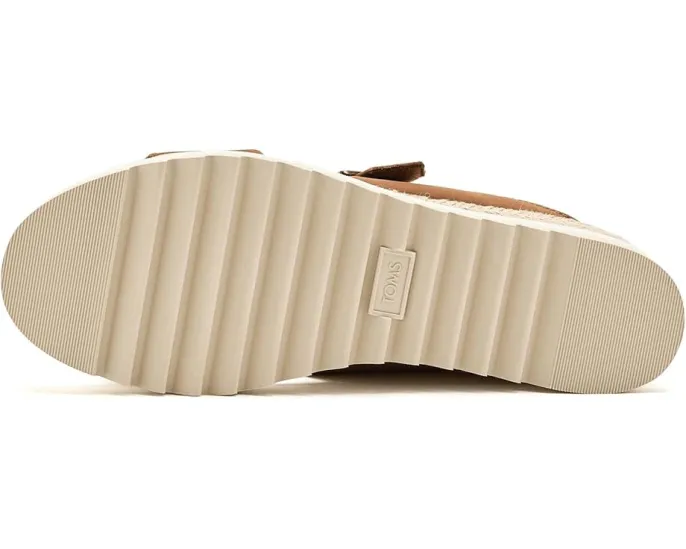 Босоножки-мюли TOMS Diana Mule Buckle на платформе с пряжкой