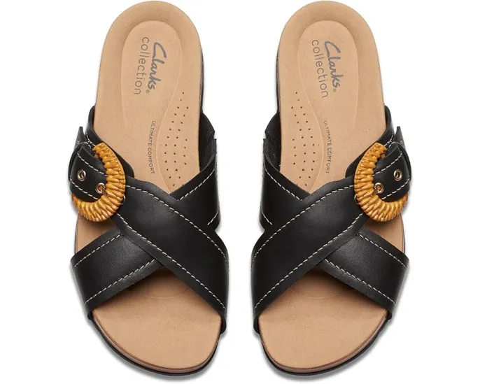 Сандалии Clarks Reileigh Bay с кожаным верхом и застежкой на пряжке