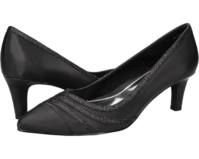 Туфли Nobel на каблуке с искусственной кожей и пенным слоем