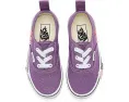 Детские кеды Vans с эластичными шнурками и цветами