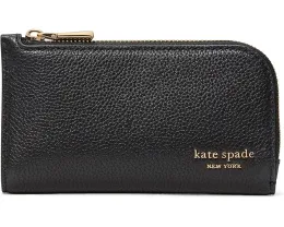 Kate Spade New York Devin Pebbled Leather компактный бифолд кошелёк