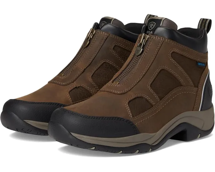 Водонепроницаемые ботинки Terrain Zip от Ariat с технологией ATS и DRYShield