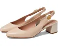 Лодочки The Go-To Slingback Pump 45 мм на устойчивом каблуке с леопардовым принтом от Cole Haan