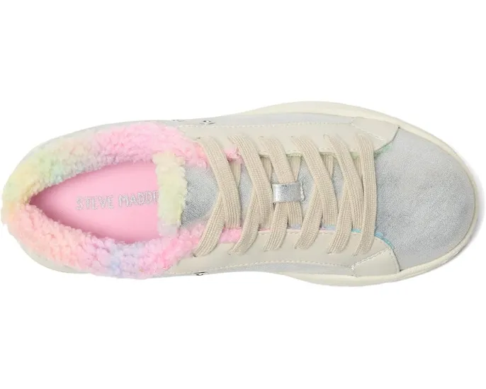 Детские кроссовки Steve Madden Kids Navi из замши с искусственным мехом