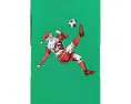 ChalkTalk SPORTS футболка Soccer Santa с коротким рукавом