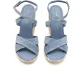 Сандалии Stuart Weitzman Alyssa на танкетке из замши и кожи