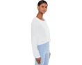 Studio Luxe Cropped Long Sleeve Tee