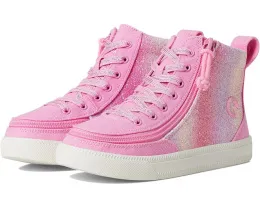 Детские кроссовки BILLY Classic Lace High с блестками и молнией по всей длине