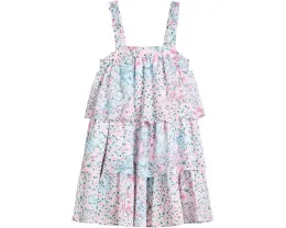 Яркое платье с ярусами и цветочным принтом от Janie and Jack