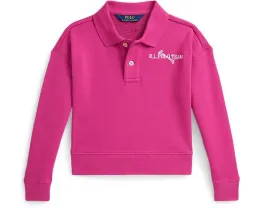 Толстовка Polo Team из махровой ткани с воротником-поло для малышей и младших детей Polo Ralph Lauren