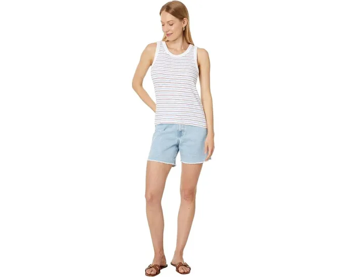 Топ Lilla P Striped Crew Tank из хлопка в полоску