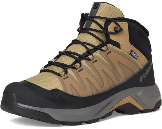 Ботинки Salomon X-Adventure с утеплением и водонепроницаемой мембраной для холодной погоды