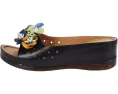 Сандалии Spring Step Flowerchild с кожаными цветами и перфорированным верхом