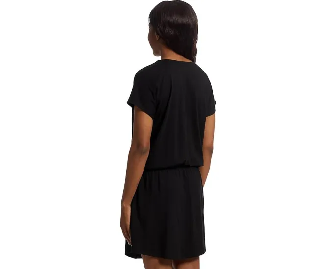 Платье Lilla P Elastic Waist с V-образным вырезом и резинкой на талии