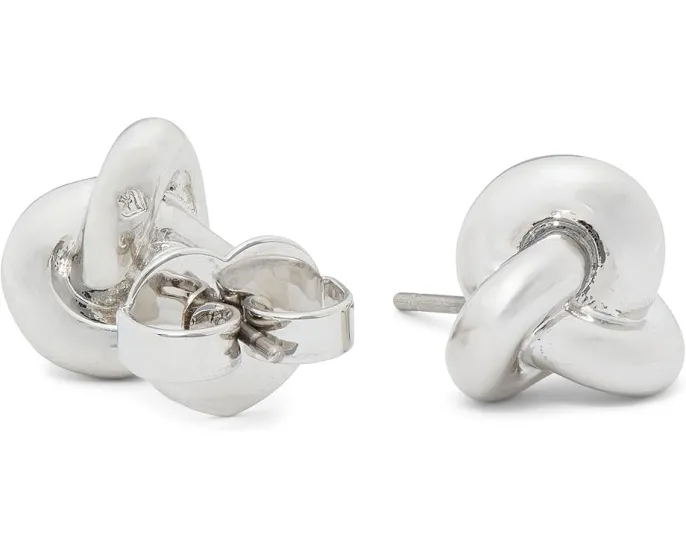 Серьги-гвоздики Double Knot Studs с двойным узлом от Kate Spade New York