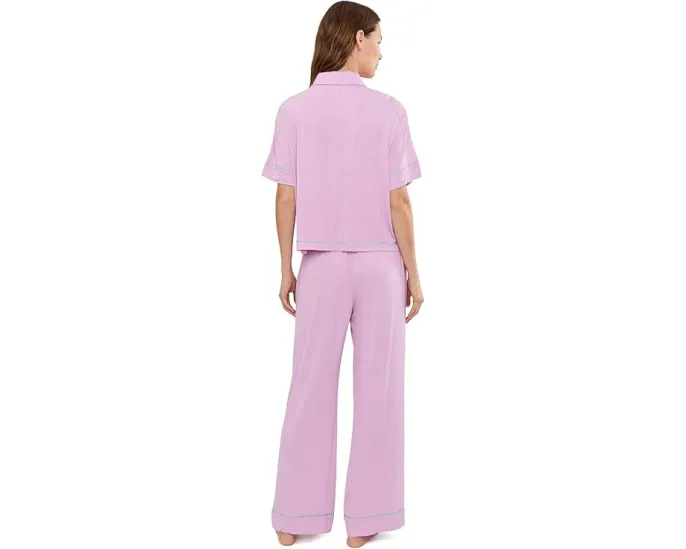 Пижамный набор HONEYDEW Sweet Solstice с коротким рукавом и воротником