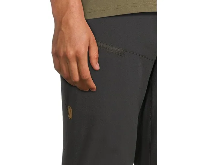 Брюки Fjällräven Abisko Trail Stretch для походов с эластичным поясом