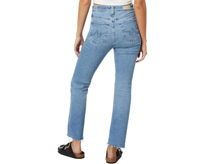 Джинсы клеш с высокой талией Farrah от AG Jeans
