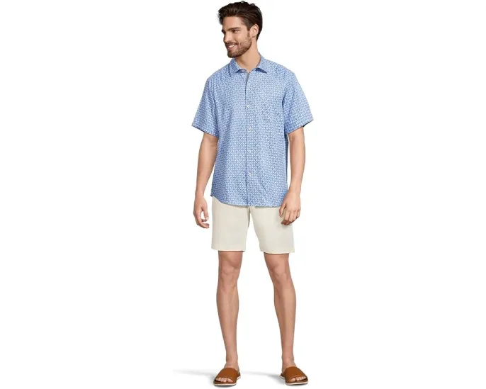 Шорты Tommy Bahama Chip Shot 9 с влагоотводящей тканью UPF 30