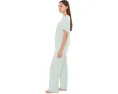 Комплект футболки и брюк All American Tee Pants Set HONEYDEW с листовым принтом