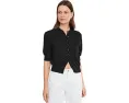 Madewell вязаный кардиган Cotton Stitch Siya с коротким рукавом