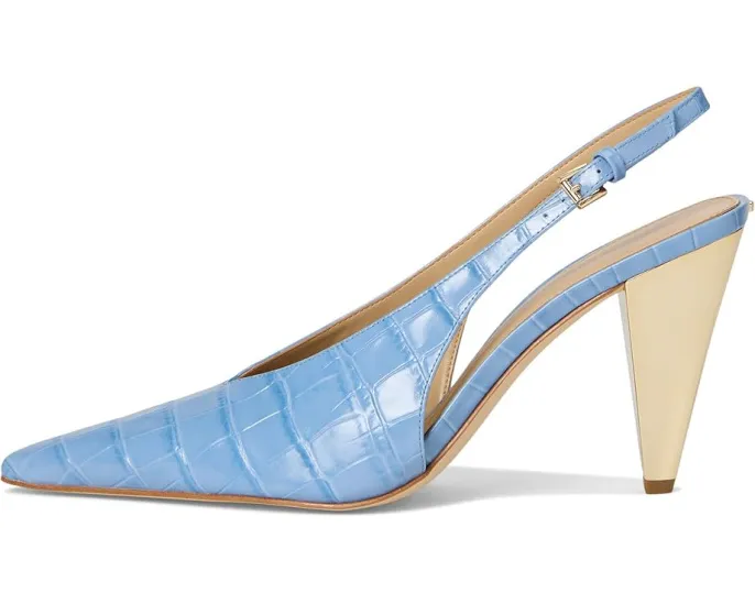 Туфли Electra Sling Pump от MICHAEL Michael Kors с конусным каблуком и острым носком