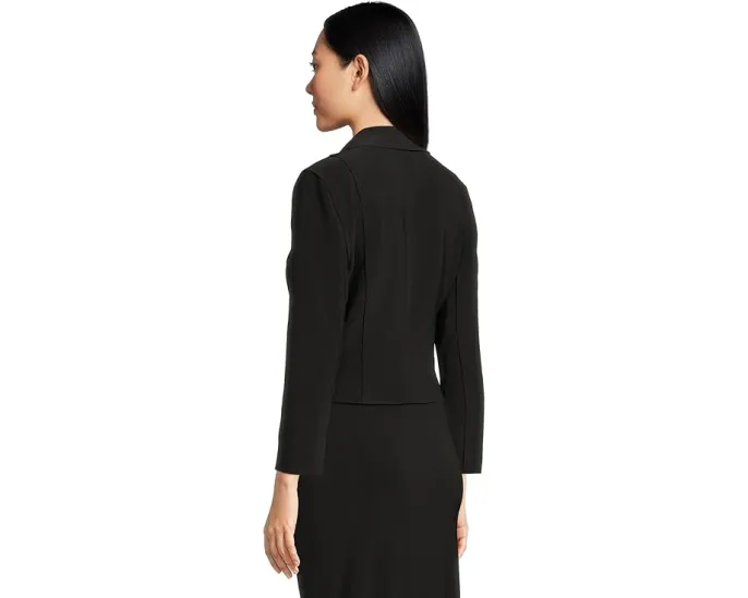 Короткое жакет Girl Jacket от Norma Kamali с воротником и молнией