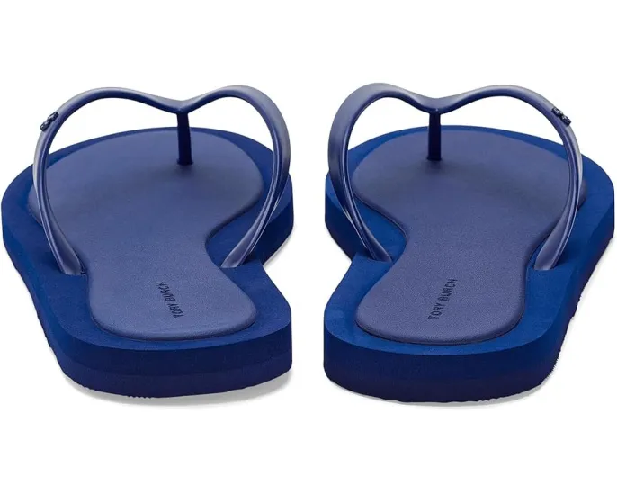 Шлепанцы Tory Burch Flip Flop с мягкой стелькой и логотипом